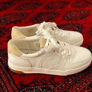 Madewell Court Low-Top Sneakers in Nappa Leather (Ivory)